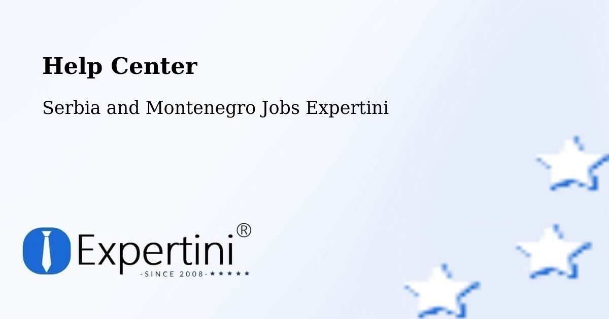 Help Center – Barrhead - Serbia and Montenegro Jobs Expertini